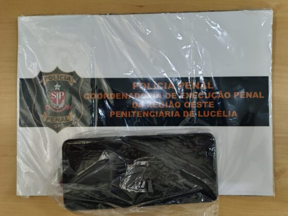 Polícia Penal flagra visitante com celular na Penitenciária de Lucélia