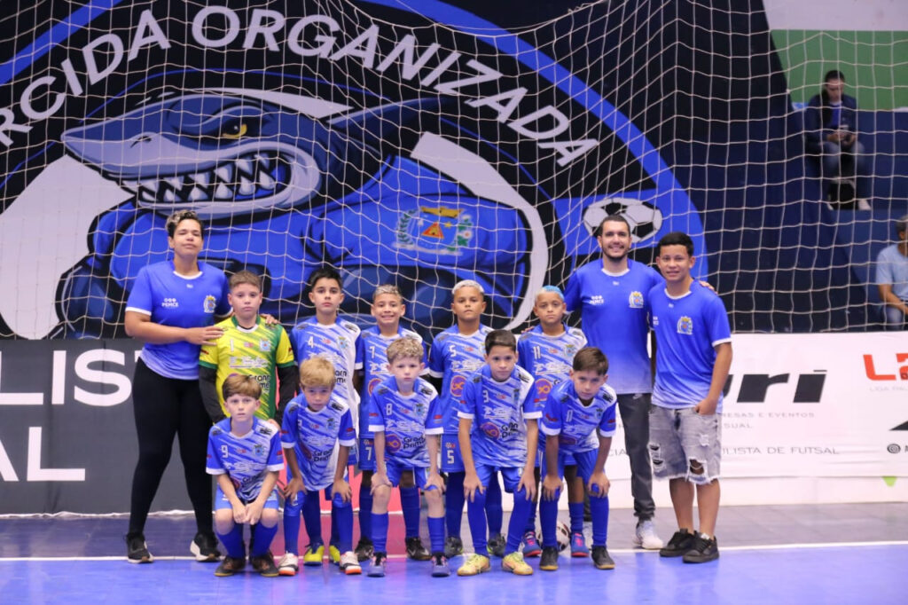 Lucélia Sub-10 é campeão na Série Ouro da Copa AMNAP de Futsal