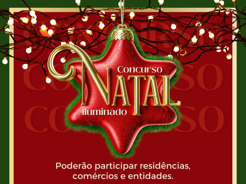 SALMOURÃO: Prefeitura anuncia a realização do 1º Concurso de Melhor Decoração Natalina