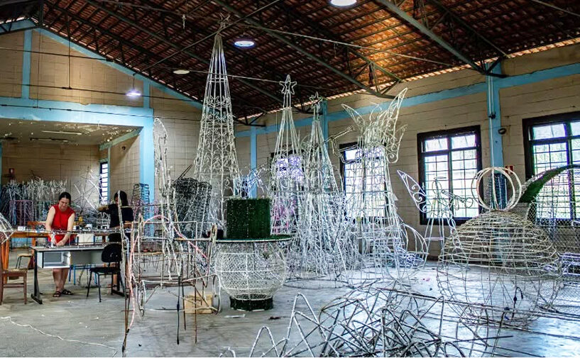 LUCÉLIA: Prefeitura inicia instalação da decoração natalina em diversos pontos da cidade