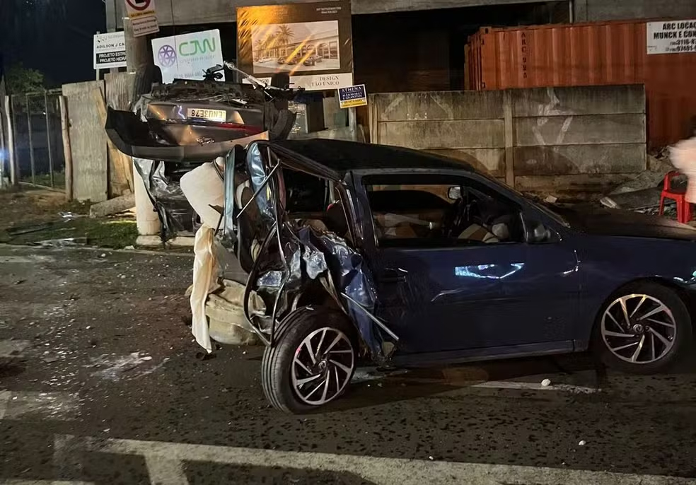 Grave acidente com 3 carros deixa 8 feridos no interior de SP