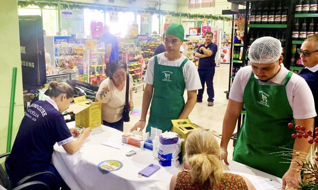 LUCÉLIA: Lions Clube promove mais uma campanha de prevenção ao diabetes