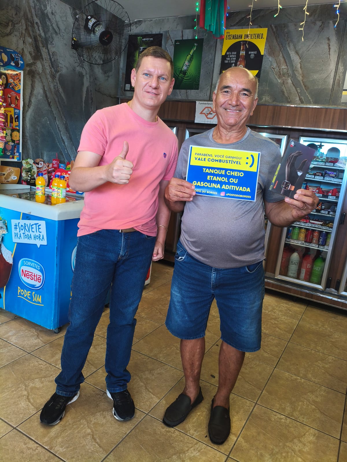 ANTONIO TEIXEIRA – Tanque cheio + Smartwatch