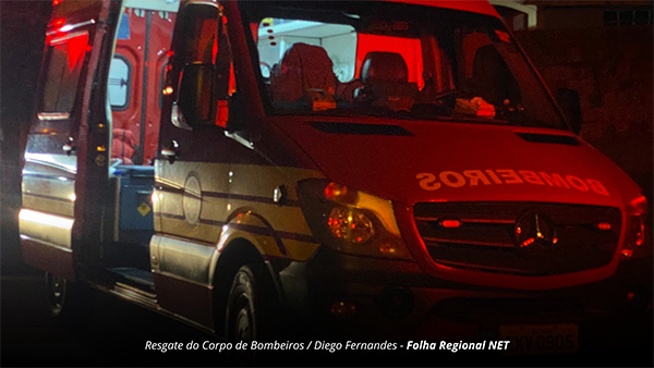 Mulher é socorrida após inalar fumaça em incêndio residencial em Flórida Paulista