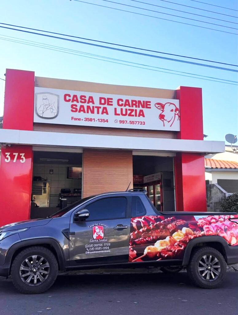 FLÓRIDA: CASA DE CARNES SANTA LUZIA investe em novo veículo para reforçar entregas