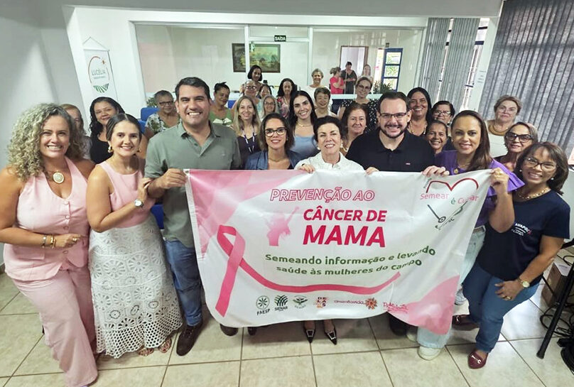 LUCÉLIA: Programa “Semear é Cuidar” é lançado com foco na prevenção do câncer de mama
