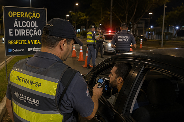 Adamantina: 122 motoristas são fiscalizados durante operação contra mistura de álcool e direção