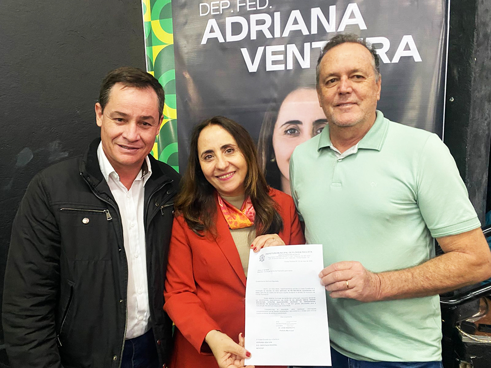 FLÓRIDA: Prefeito busca recursos com deputada para a Saúde durante encontro regional