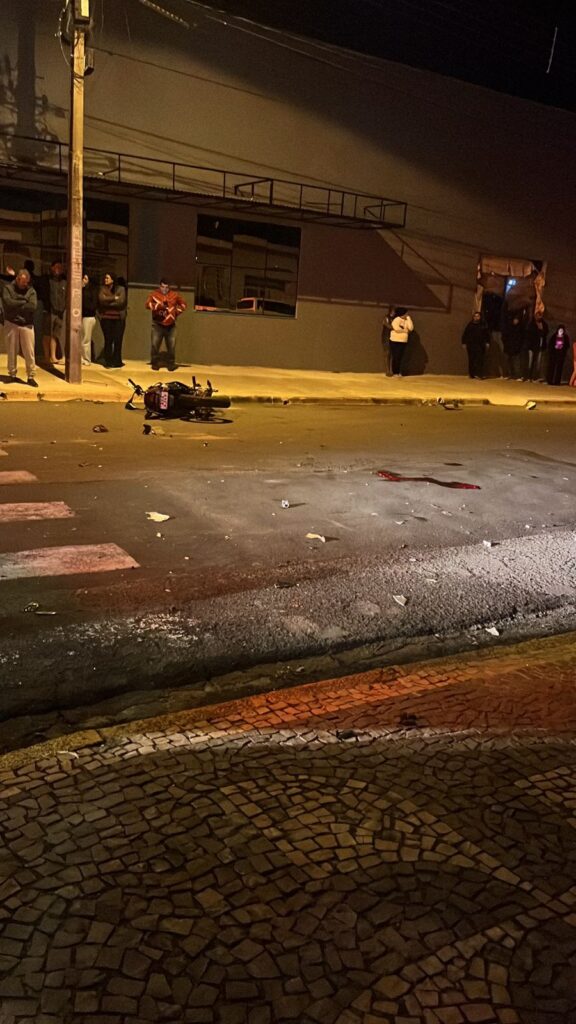 Jovem morre em acidente no centro de Lucélia