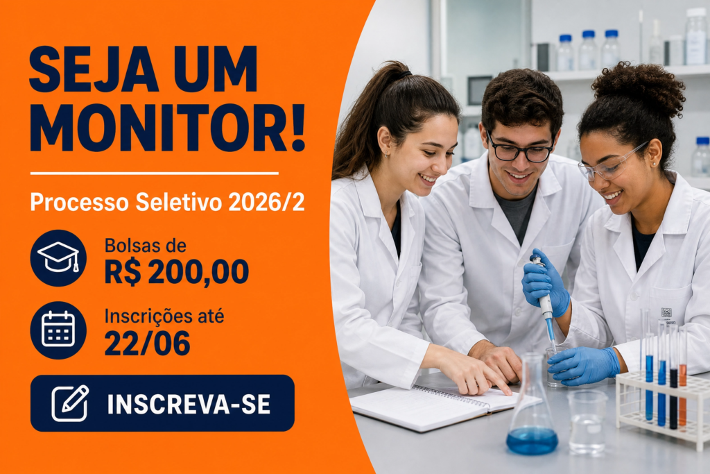 FAI abre inscrições para processo seletivo de monitoria remunerada