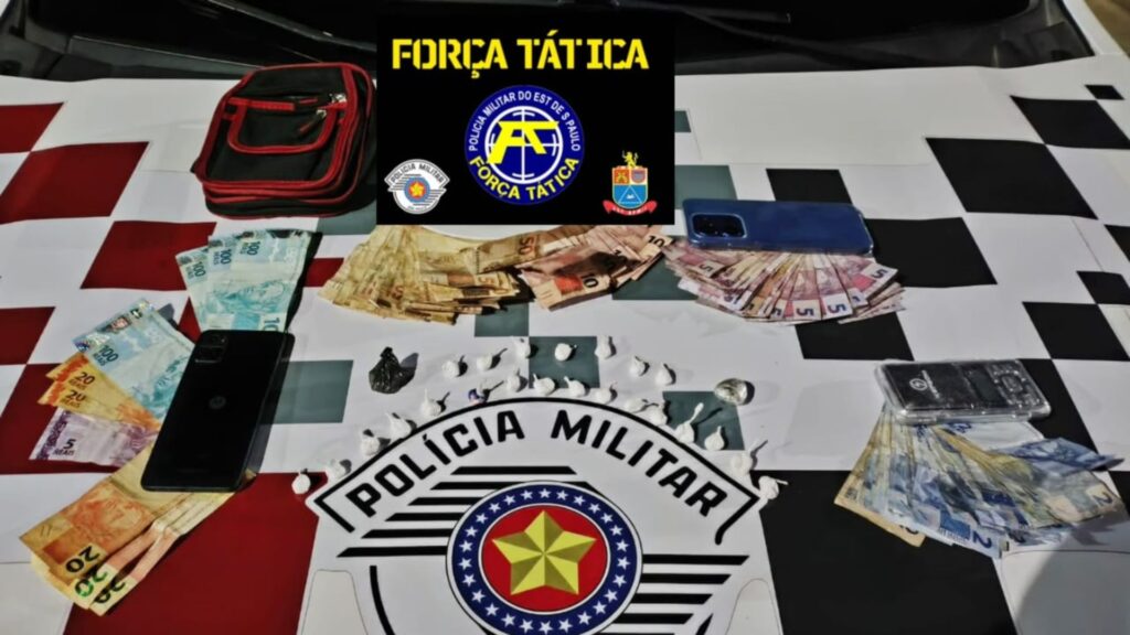 Casal é preso por tráfico