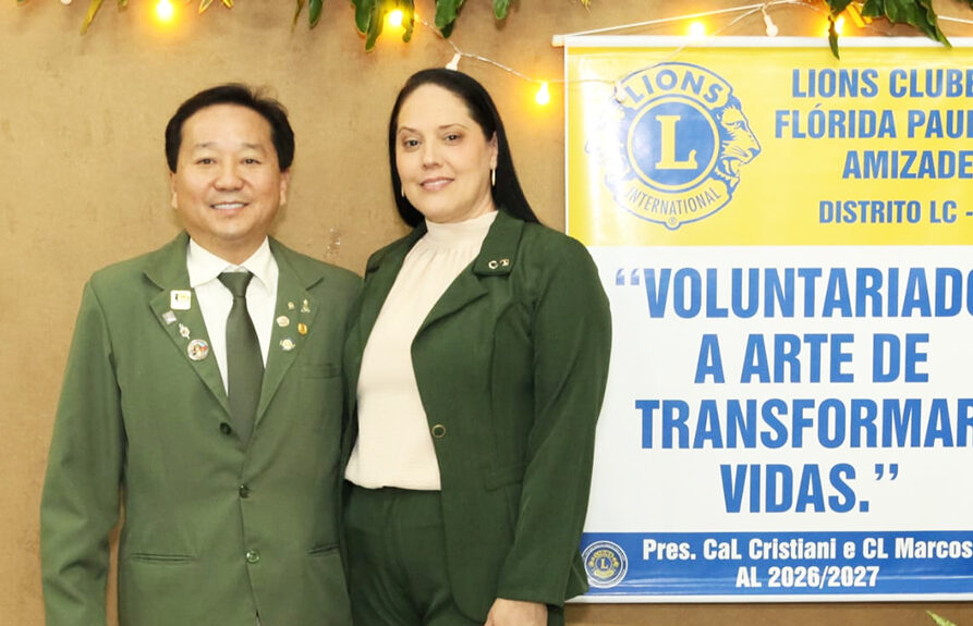 FLÓRIDA: Lions Clube “Amizade” empossa nova presidente e diretoria