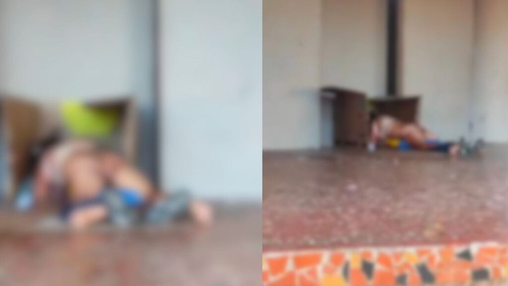 Casal é flagrado mantendo relação sexual em praça central de Parapuã