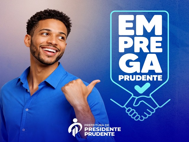 Emprega Prudente disponibiliza 323 vagas de emprego nesta semana