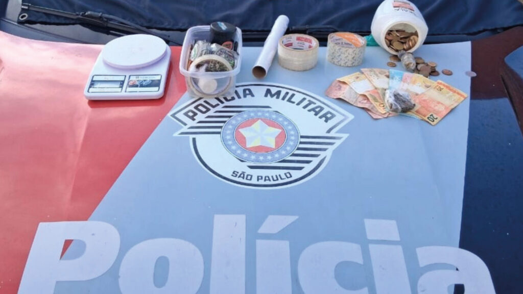 Rapaz é preso por tráfico em Lucélia