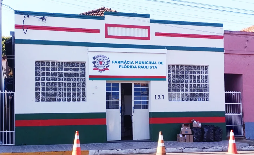 FLÓRIDA: Com prédio exclusivo, Farmácia Municipal