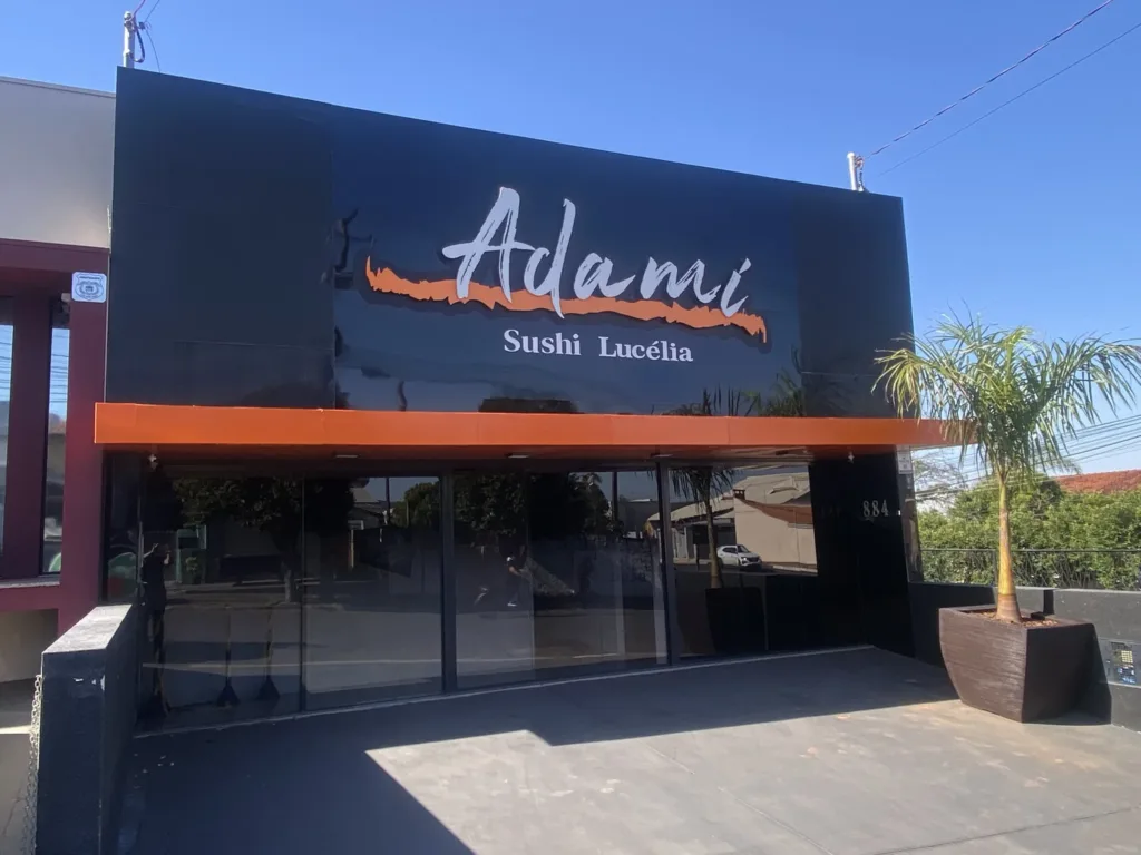 ADAMI SUSHI: Lucélia ganha nova opção para os amantes da culinária japonesa