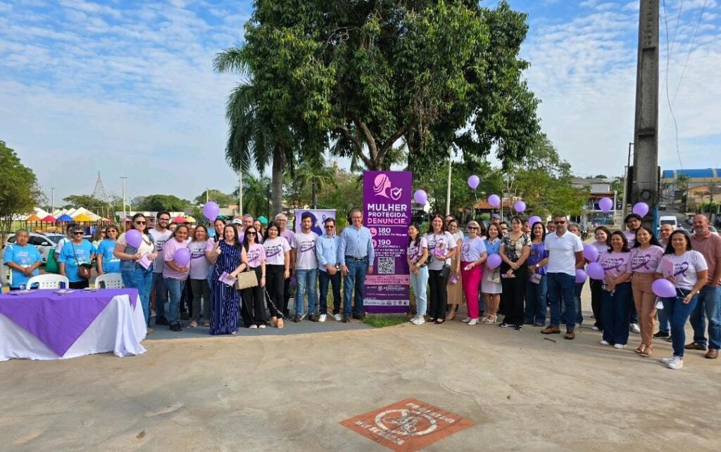 ADAMANTINA: Totem Violentômetro é inaugurado oficialmente no Parque dos Pioneiros