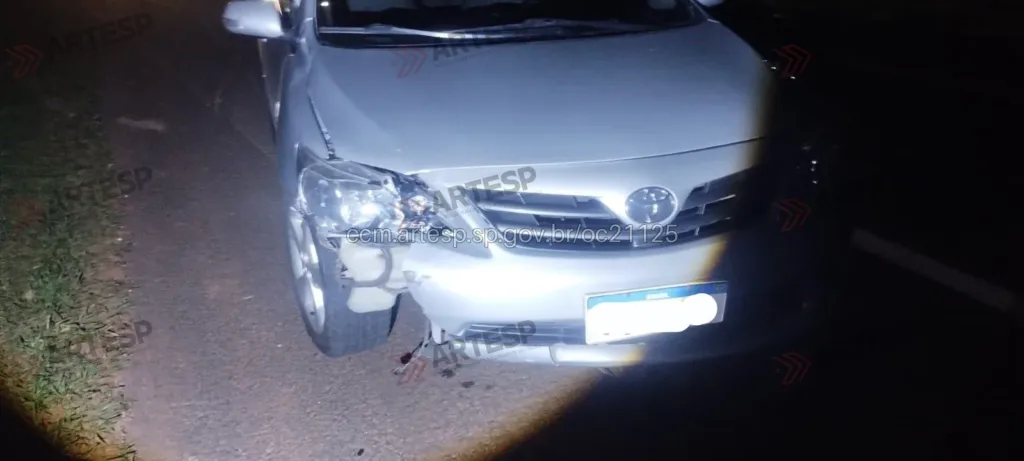 Pedestre morre após ser atropelado por dois carros em Paulicéia