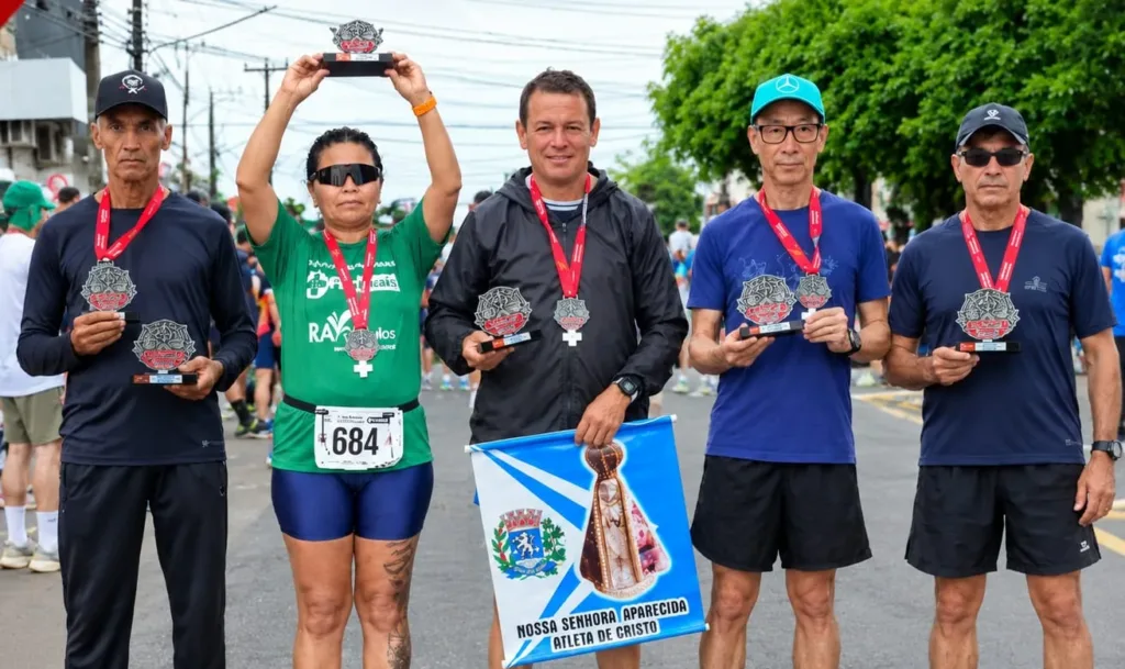 PACAEMBU: Atletas pacaembuenses conquistam cinco troféus na 3ª etapa do Circuito de Corridas
